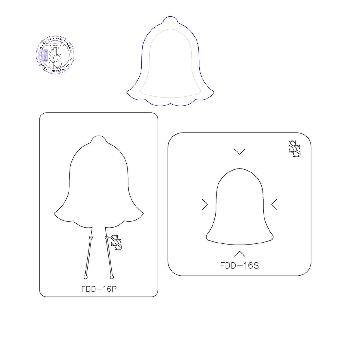 S&P DUOS: LG TRINKET DISH FORMING DIE DUOS: FDD-16S, FDD-16P BELL